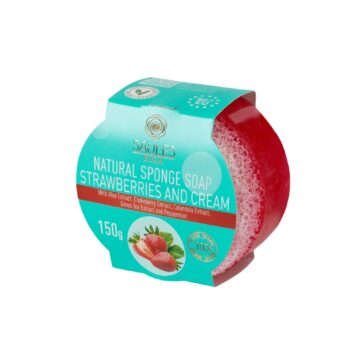 Saules Fabrika Kuorintasaippua Strawberries with Cream 150g