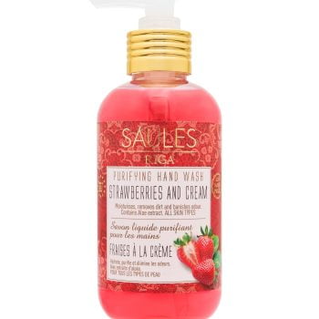 Saules Fabrika Nestesaippua Strawberries with Cream 200ml