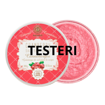 Saules Fabrika Salt Body Scrub Cranberry Testeri 300 G