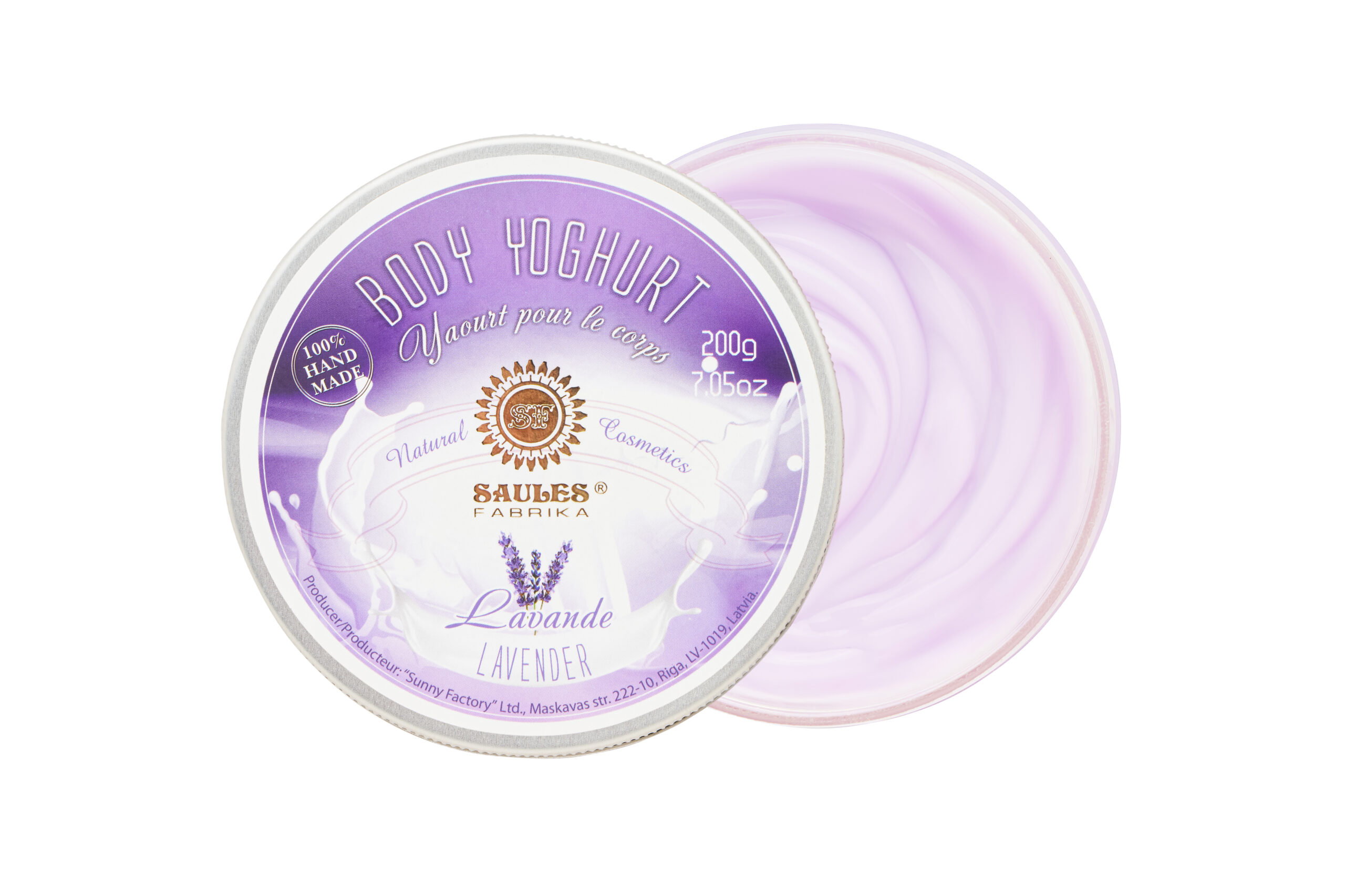 Body Yoghurt Lavender Saules Fabrika