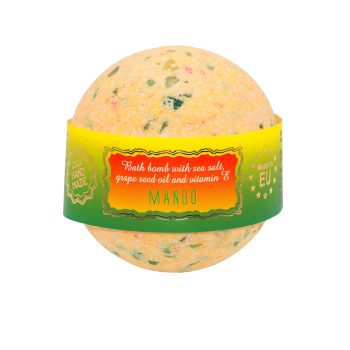 Mango bath bomb