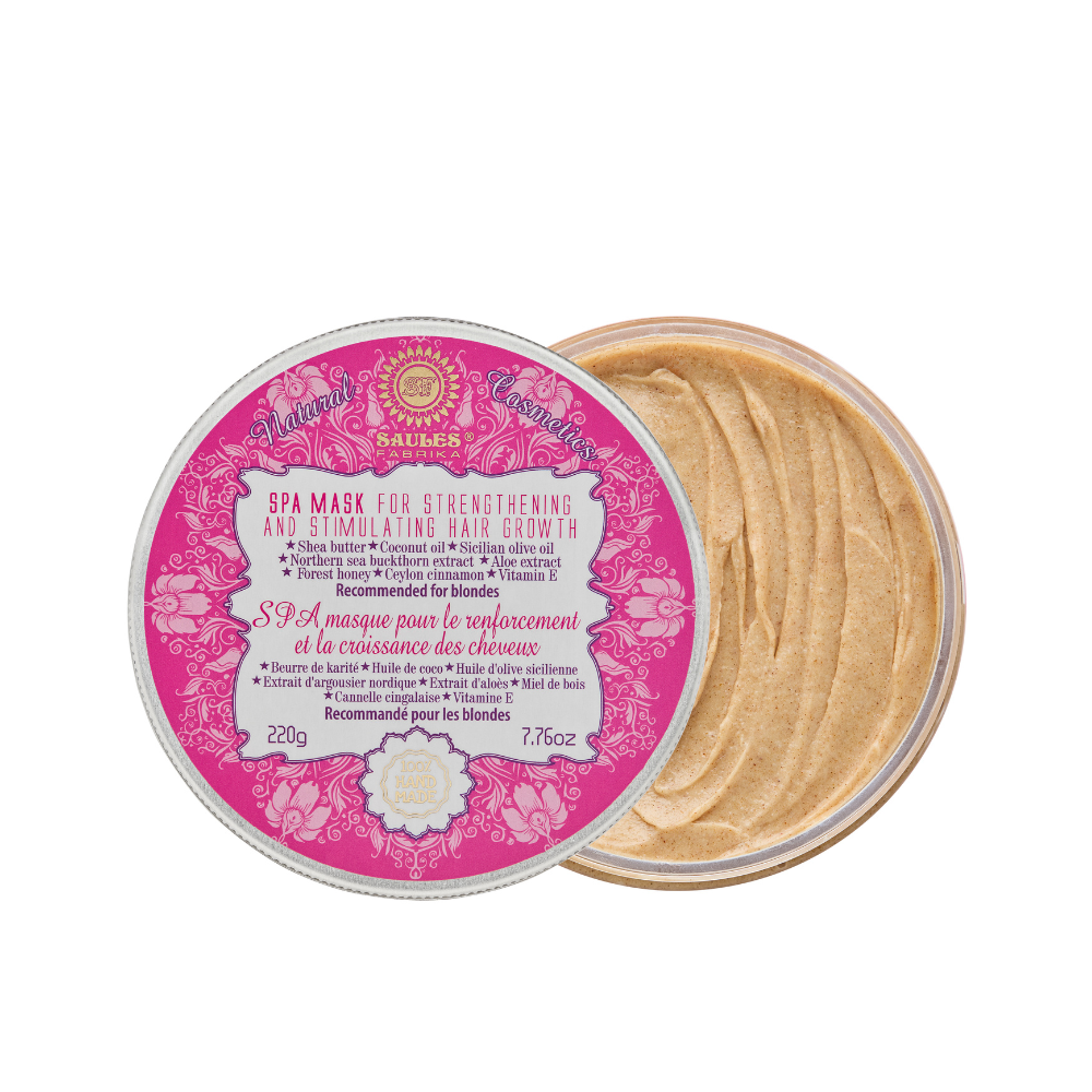 Saules Fabrika SPA Mask for Strenghtening and stimulating hair growth 220g
