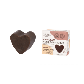 Saules Fabrika Solid Body Scrub Chocolate 100g